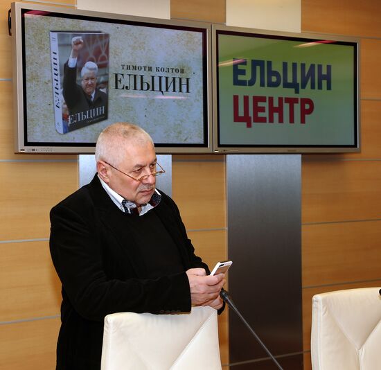 Presentation of translated Yeltsin: A life by Timothy Colton in Moscow