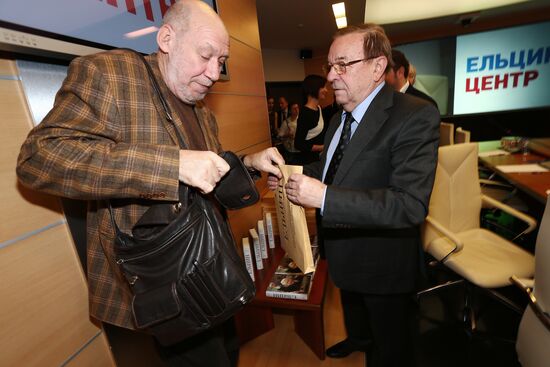 Presentation of translated Yeltsin: A life by Timothy Colton in Moscow