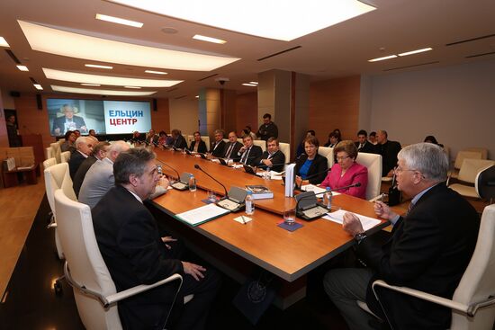 Presentation of translated Yeltsin: A life by Timothy Colton in Moscow