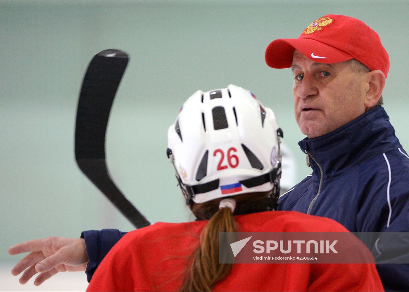 Training of Russian national women's hockey team