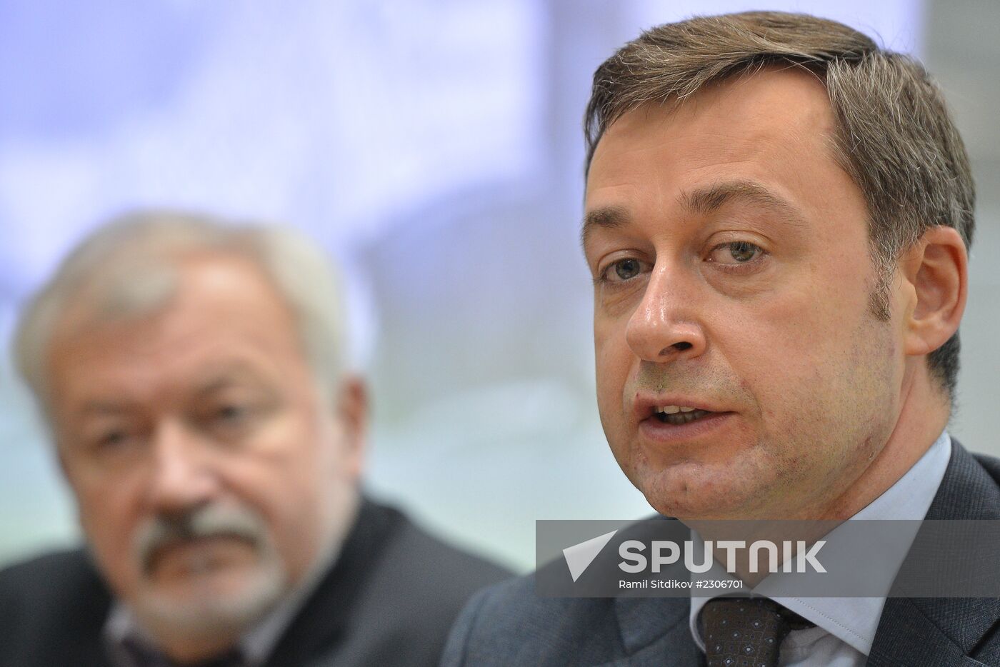 News conference "Machine-readable Security Features of Russian Bank Notes"