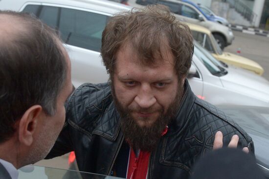 Alexander Yemelyanenko suspected of assaulting cafe visitor