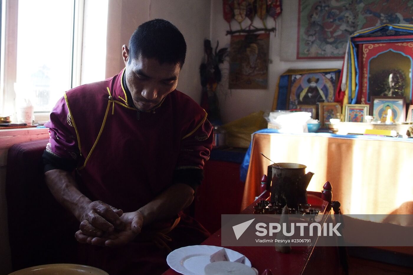 Ivolgin Buddhist Monastery in Buryatia