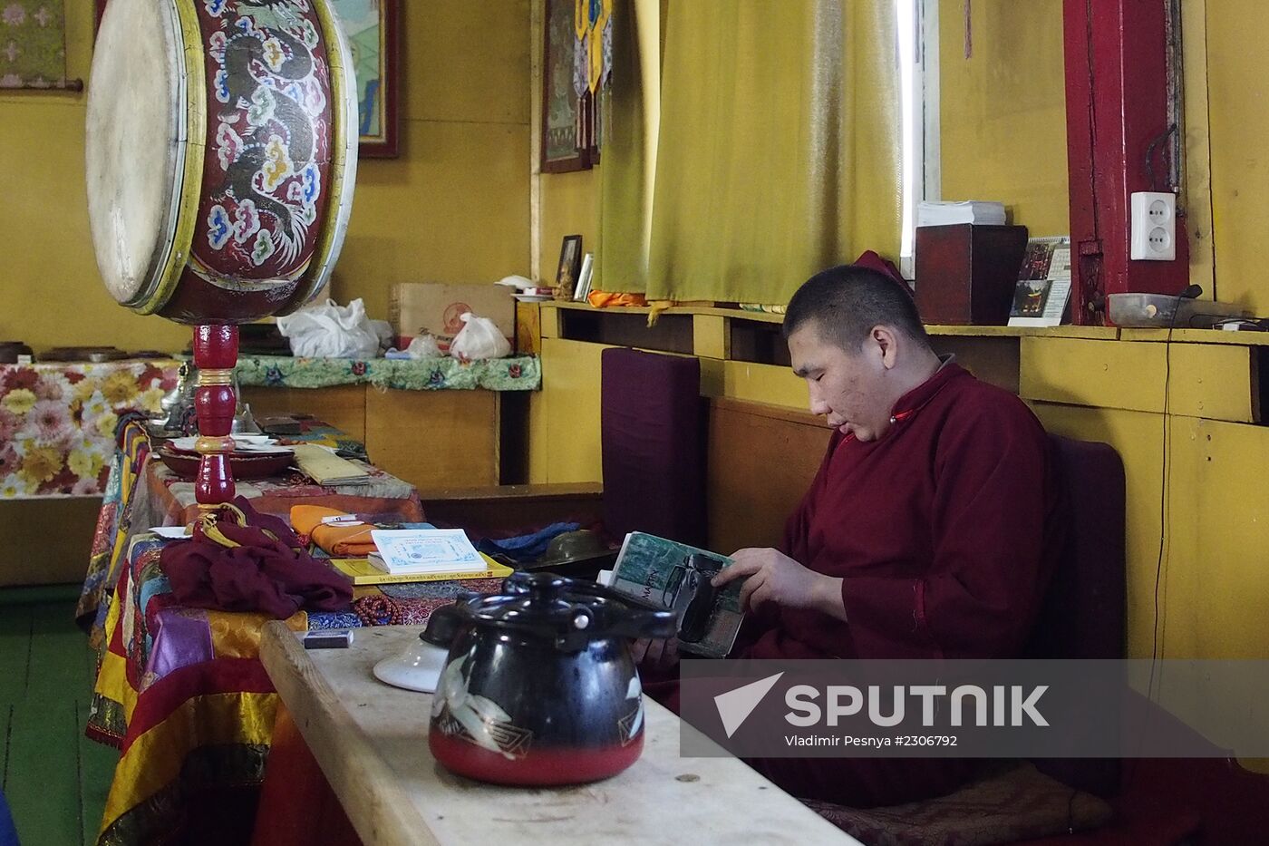 Ivolgin Buddhist Monastery in Buryatia