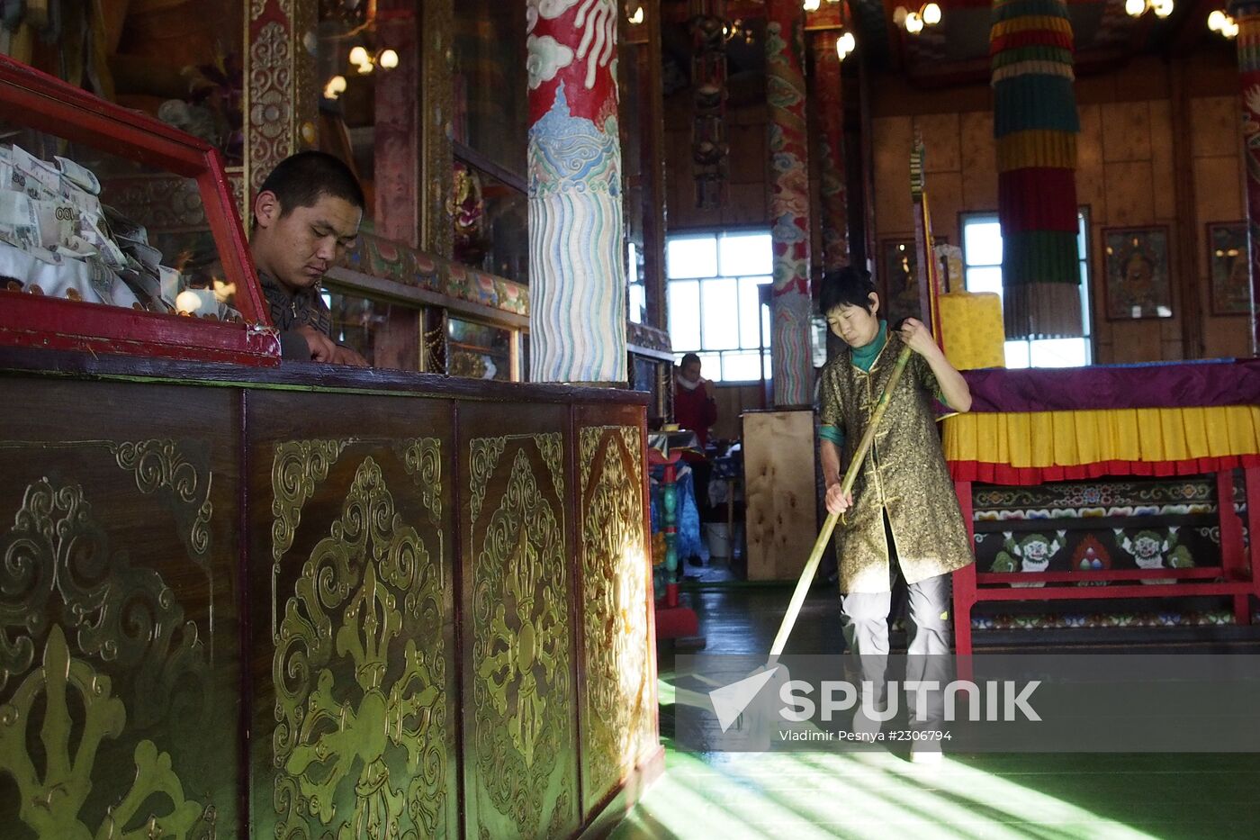 Ivolgin Buddhist Monastery in Buryatia