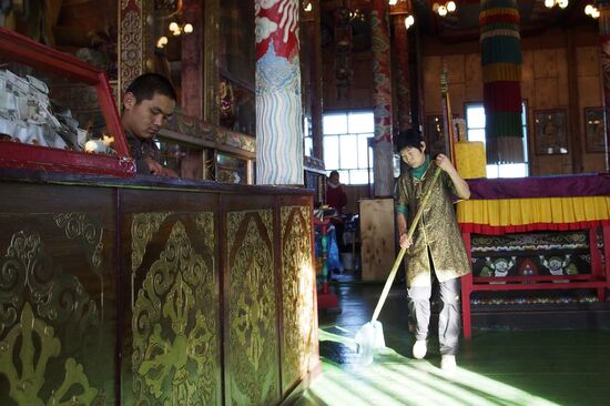 Ivolgin Buddhist Monastery in Buryatia