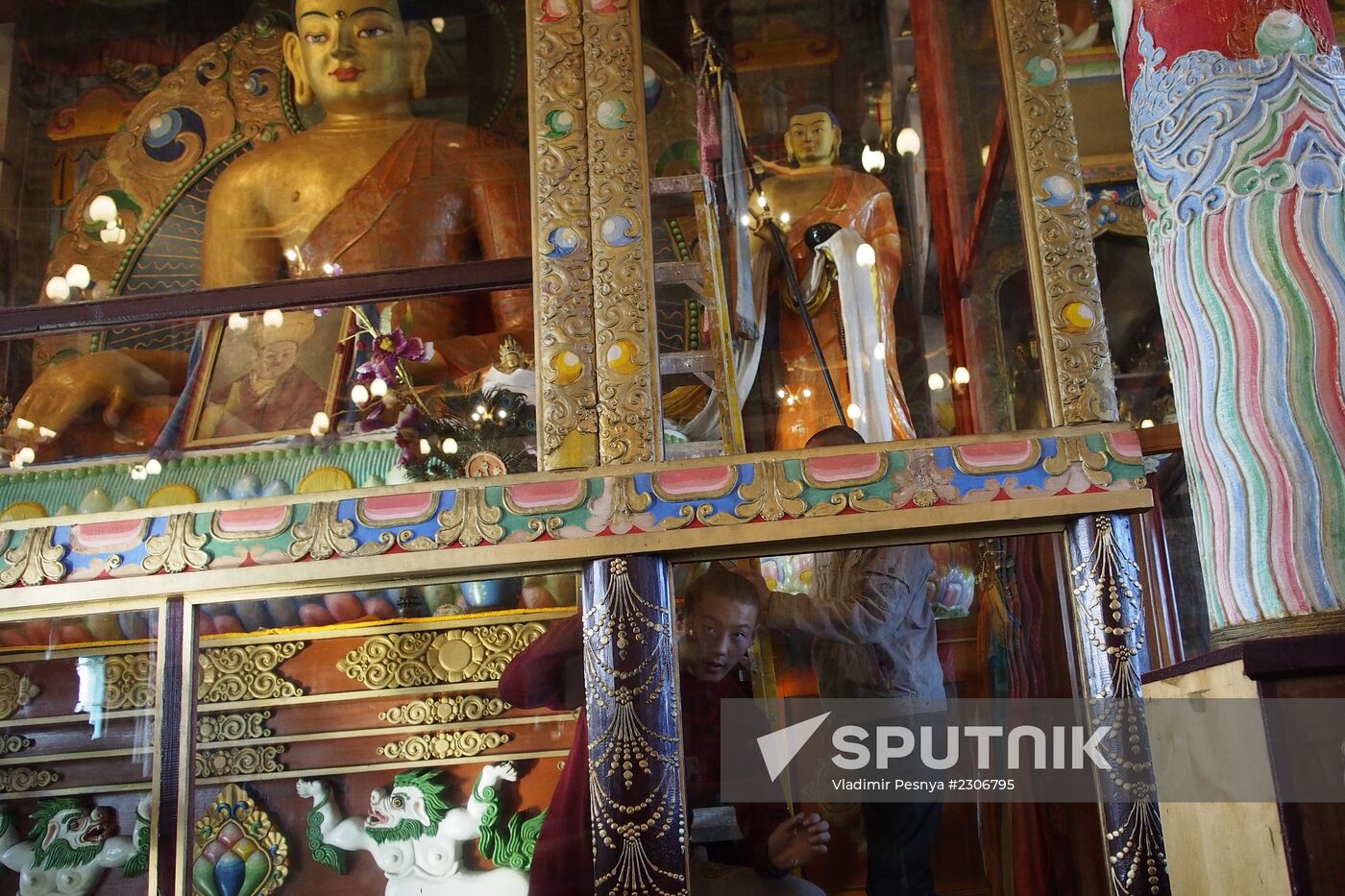 Ivolgin Buddhist Monastery in Buryatia