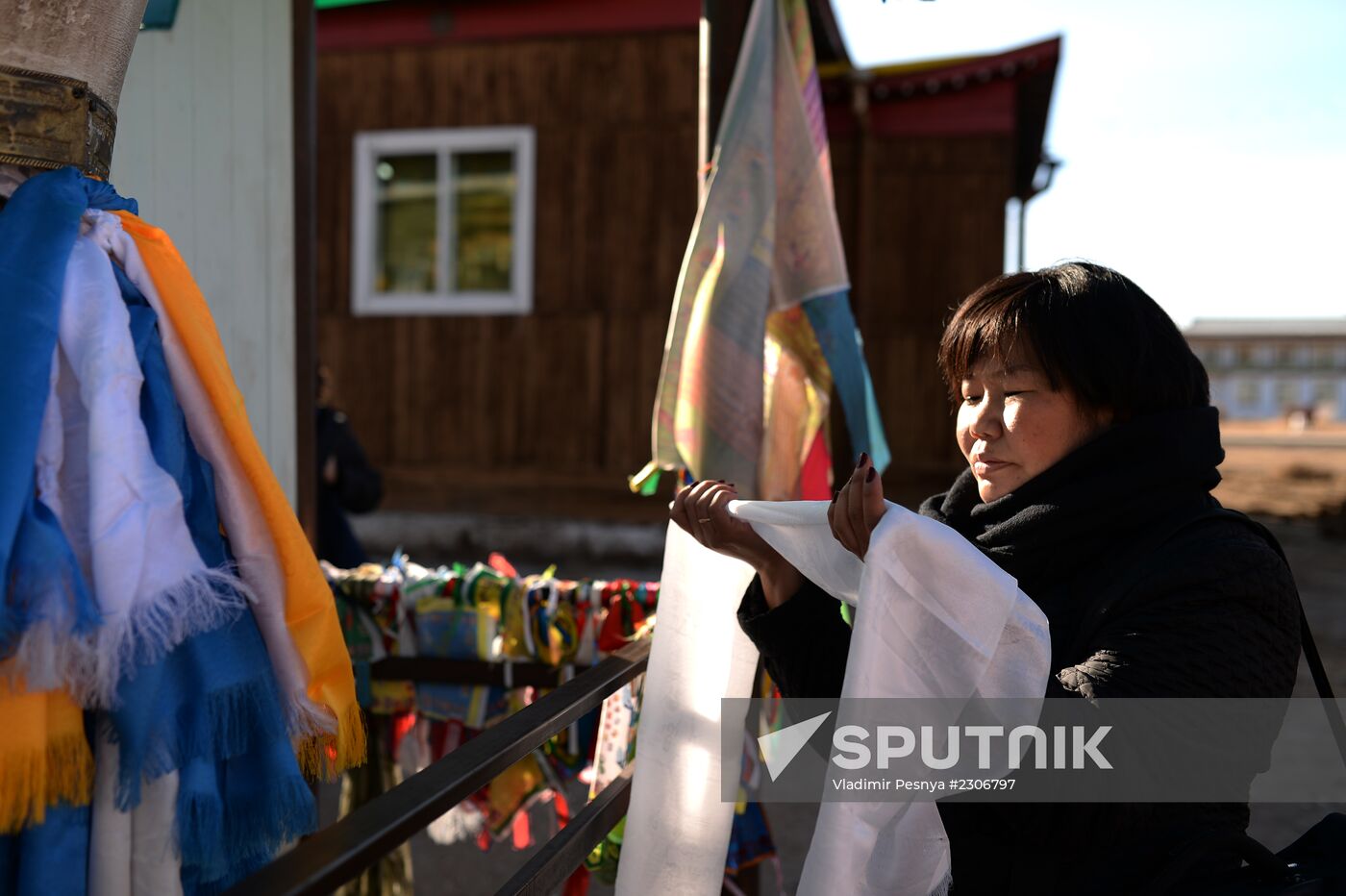 Ivolgin Buddhist Monastery in Buryatia