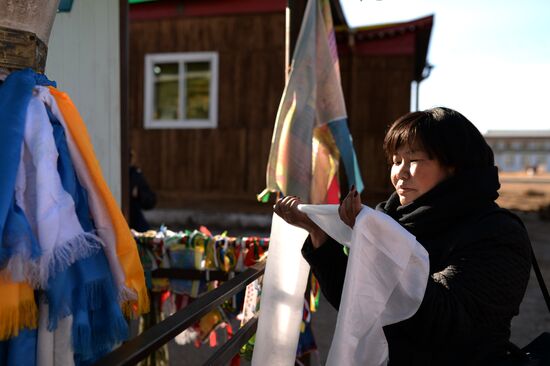 Ivolgin Buddhist Monastery in Buryatia