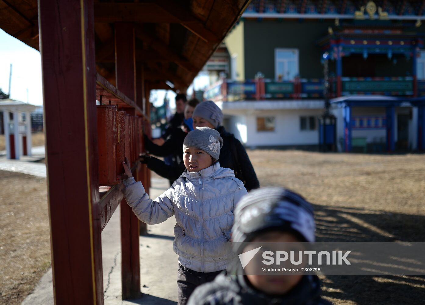 Ivolgin Buddhist Monastery in Buryatia