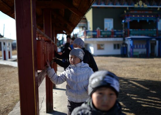 Ivolgin Buddhist Monastery in Buryatia