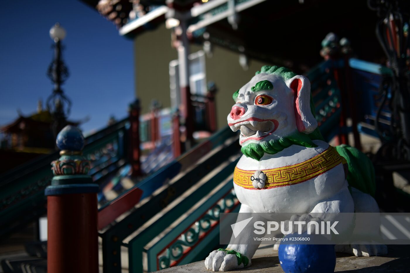 Ivolgin Buddhist Monastery in Buryatia
