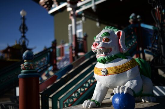 Ivolgin Buddhist Monastery in Buryatia