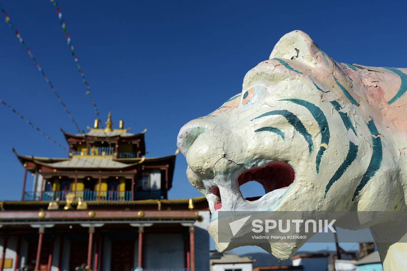 Ivolgin Buddhist Monastery in Buryatia