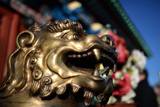 Ivolgin Buddhist Monastery in Buryatia