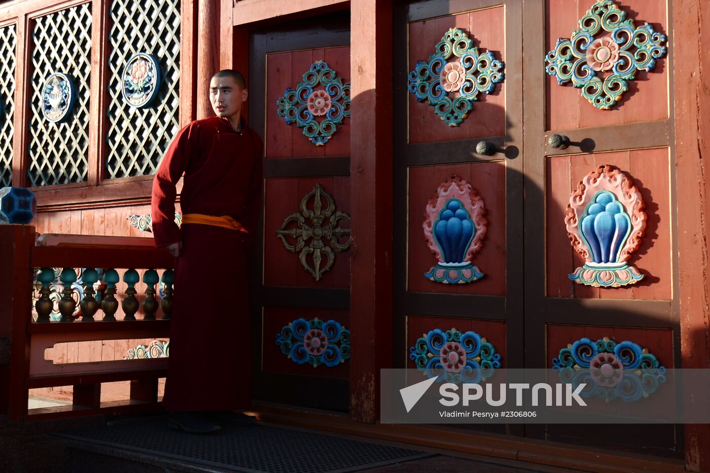 Ivolgin Buddhist Monastery in Buryatia