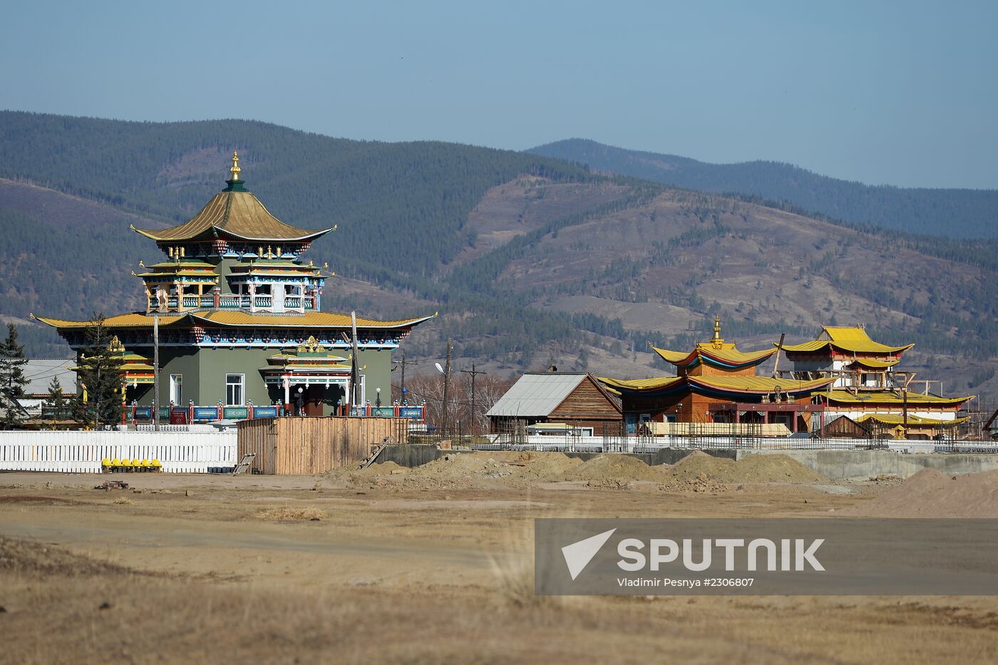 Ivolgin Buddhist Monastery in Buryatia