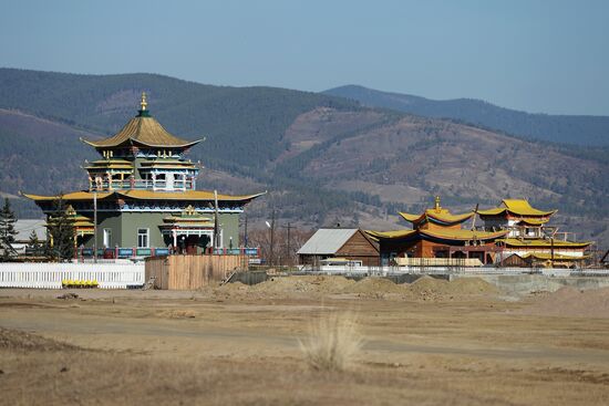 Ivolgin Buddhist Monastery in Buryatia