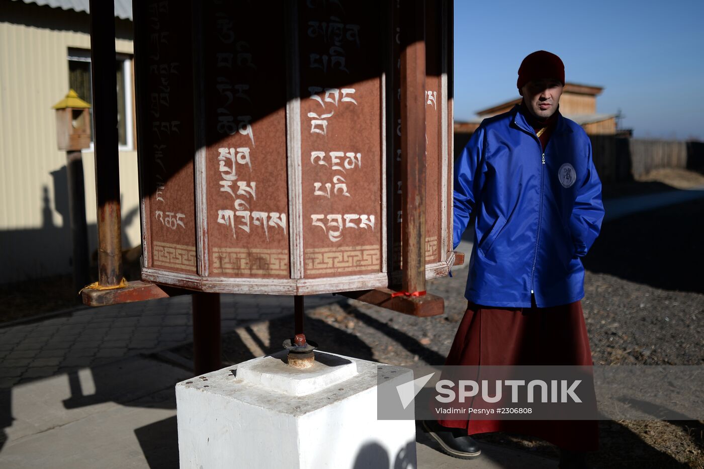 Ivolgin Buddhist Monastery in Buryatia