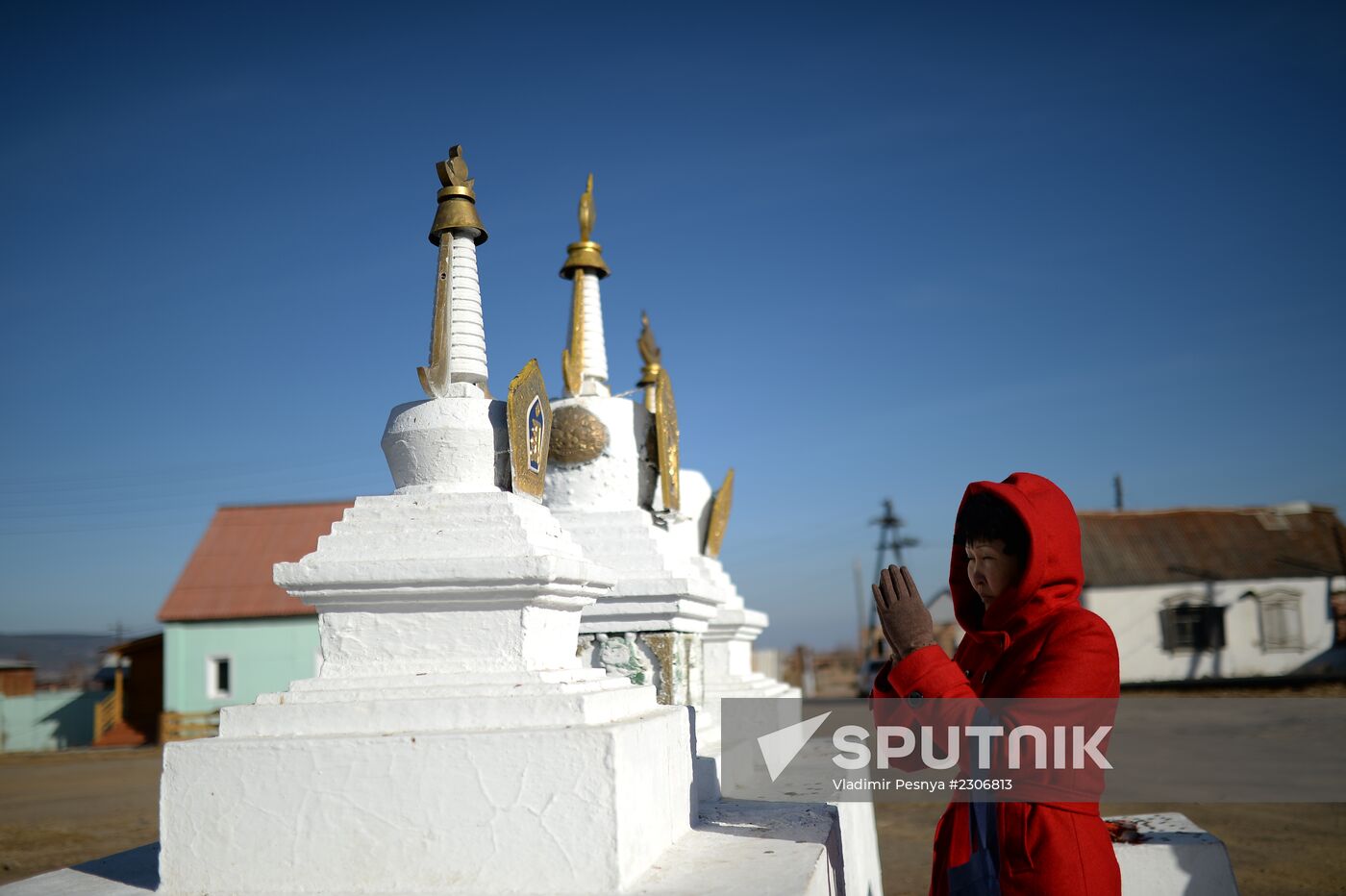 Ivolgin Buddhist Monastery in Buryatia