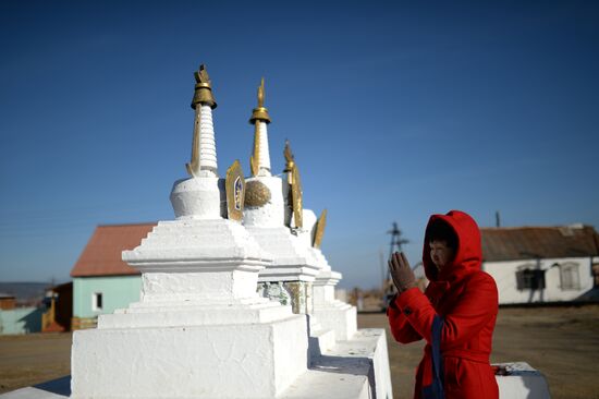 Ivolgin Buddhist Monastery in Buryatia