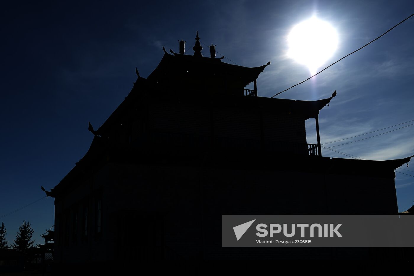 Ivolginsky Datsan, a Buddhist temple complex in Buryatia