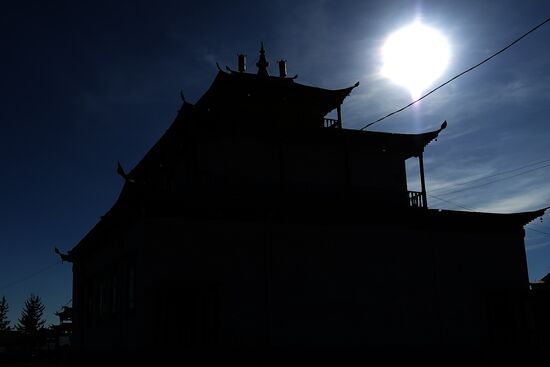 Ivolginsky Datsan, a Buddhist temple complex in Buryatia