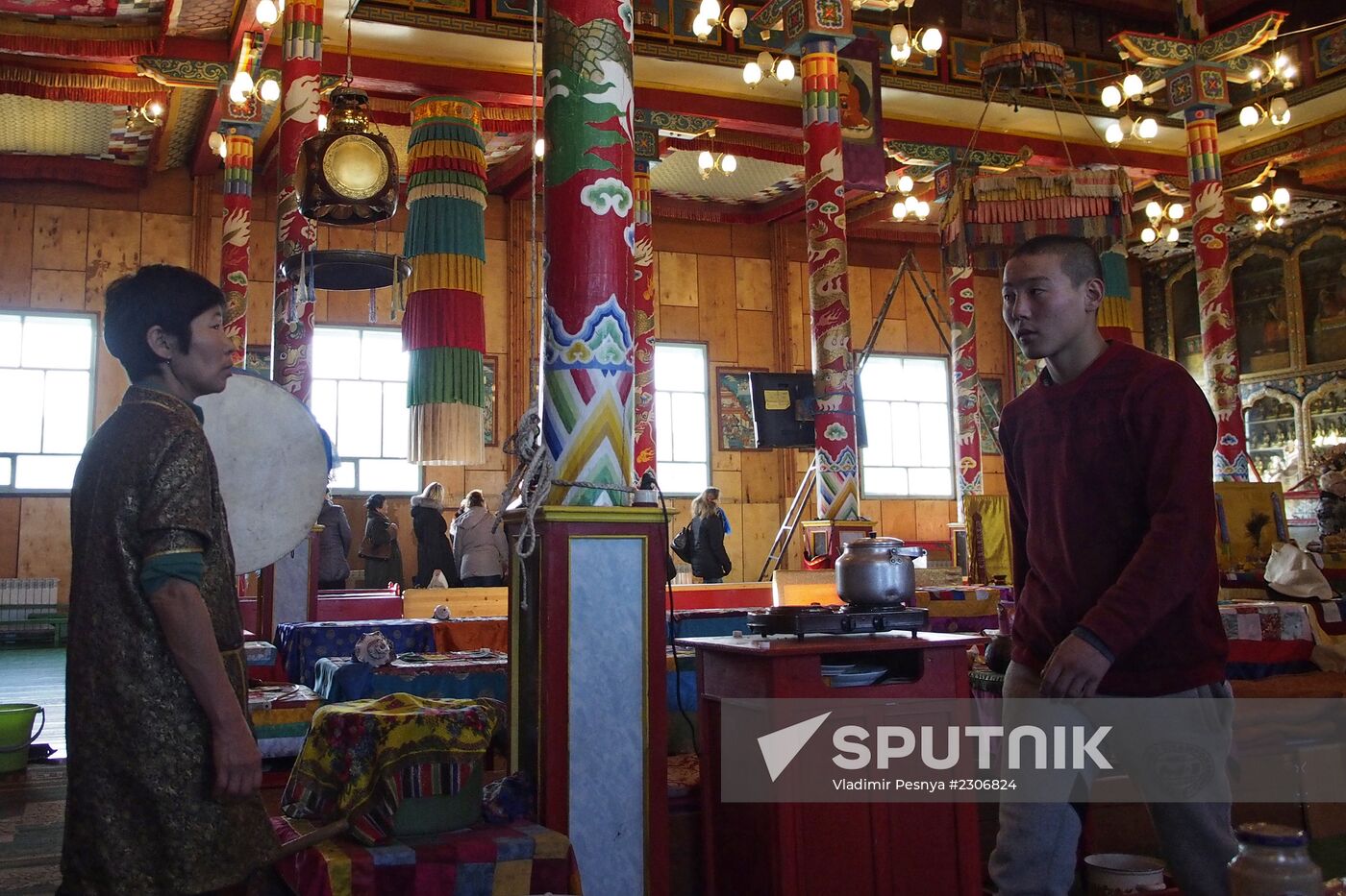 Ivolgin Datsan, a Buddhist temple complex in Buryatia