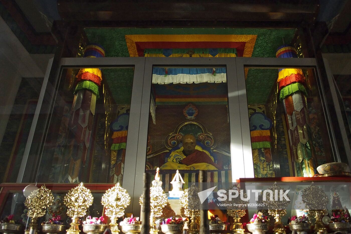 Ivolginsky Datsan, a Buddhist temple complex in Buryatia