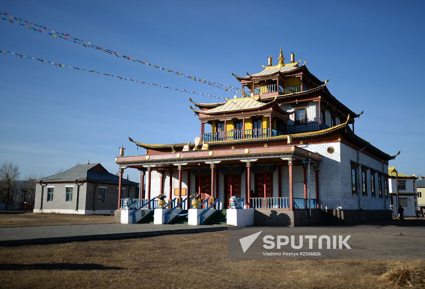 Ivolgin Buddhist Monastery in Buryatia