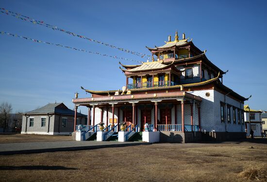 Ivolgin Buddhist Monastery in Buryatia