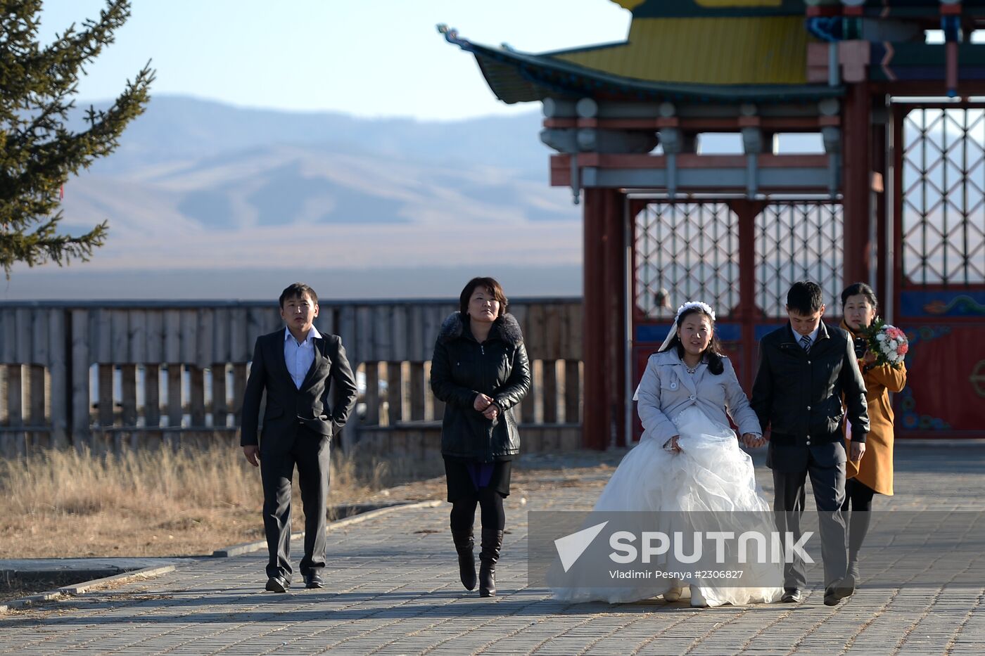 Ivolgin Buddhist Monastery in Buryatia