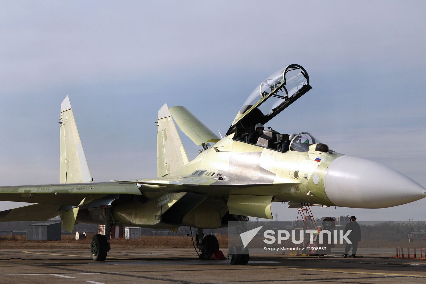 Dmitry Rogozin visit Irkutsk aviation plant