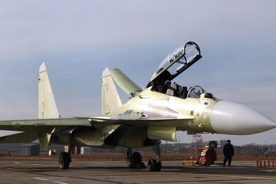 Dmitry Rogozin visit Irkutsk aviation plant