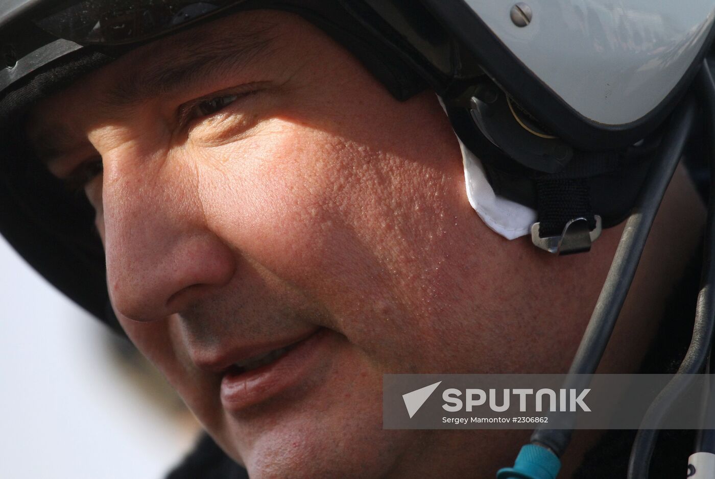 Dmitry Rogozin visit Irkutsk aviation plant