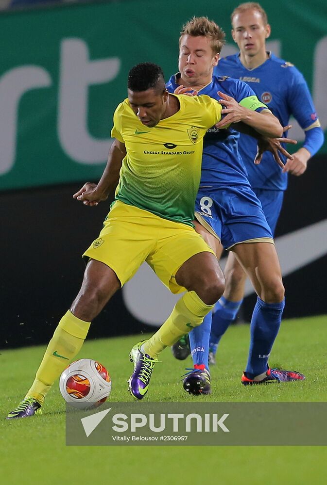 Football. Europa League. Anzhi vs. Tromsø