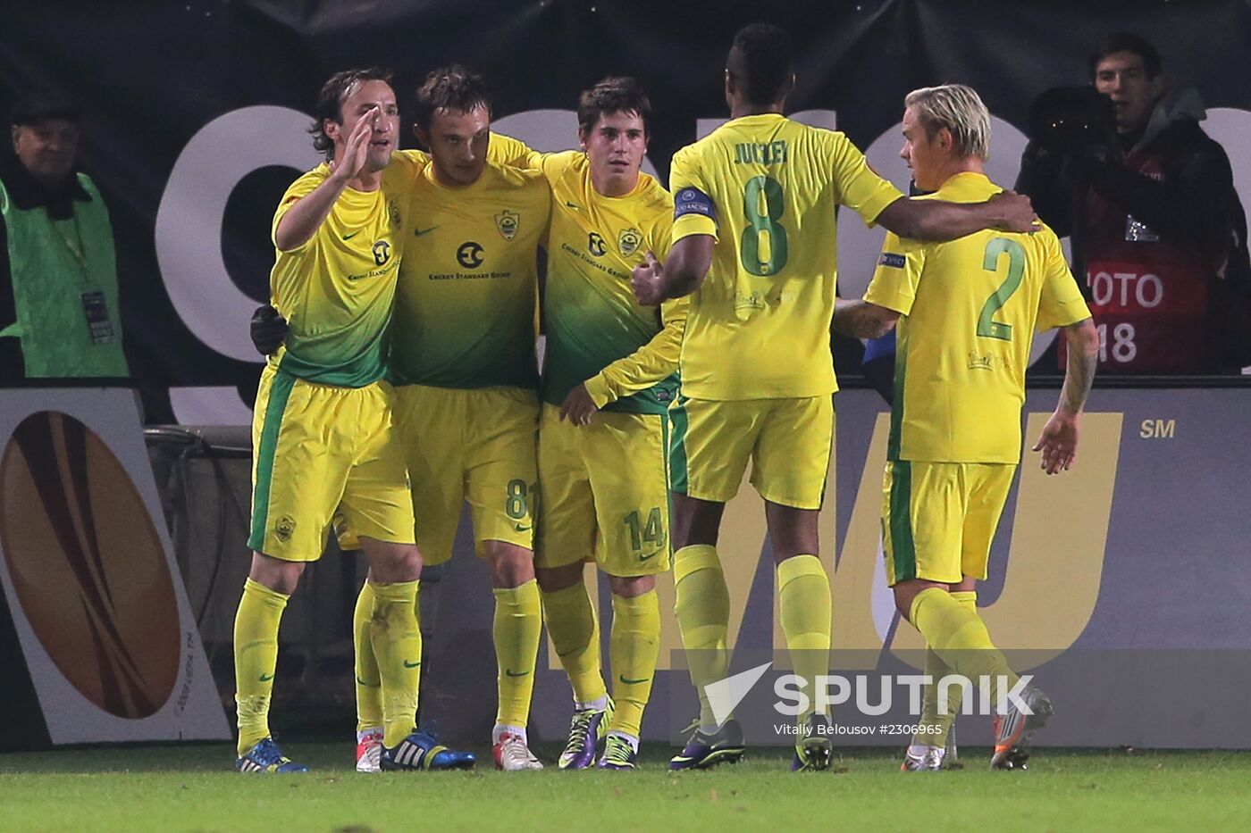 Football. Europa League. Anzhi vs. Tromsø