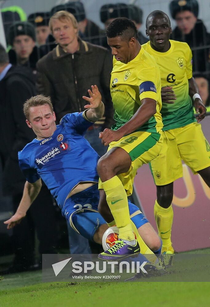 Football. Europa League. Anzhi vs. Tromsø