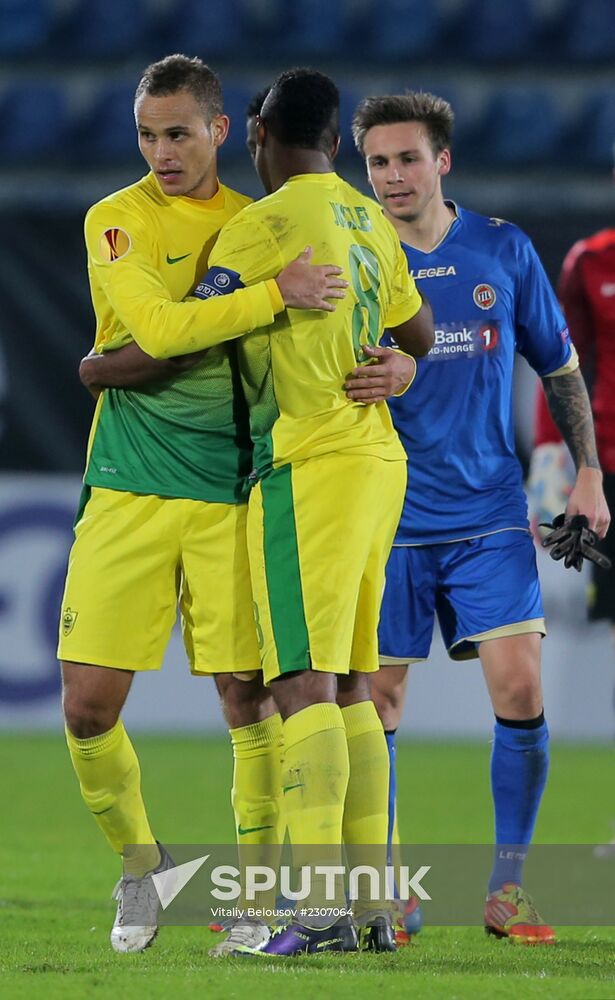 Football. Europa League. Anzhi vs. Tromsø