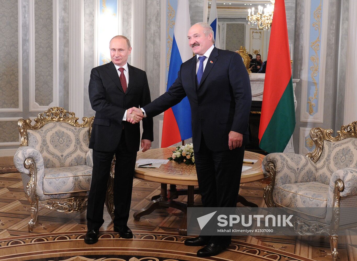 Vladimir Putin visits Belarus