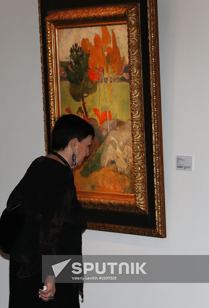 Sotheby's Masterpieces exhibition