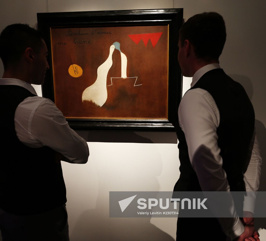 Sotheby's Masterpieces exhibition