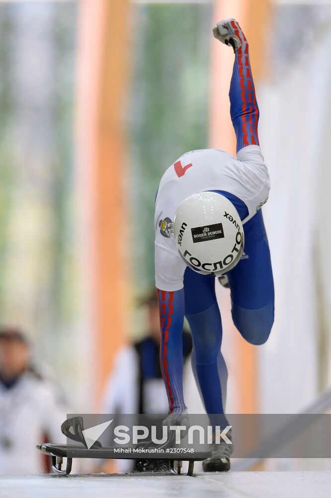 Skeleton. Russian Cup 2013