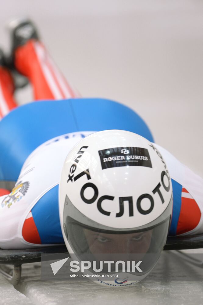 Skeleton. Russian Cup 2013