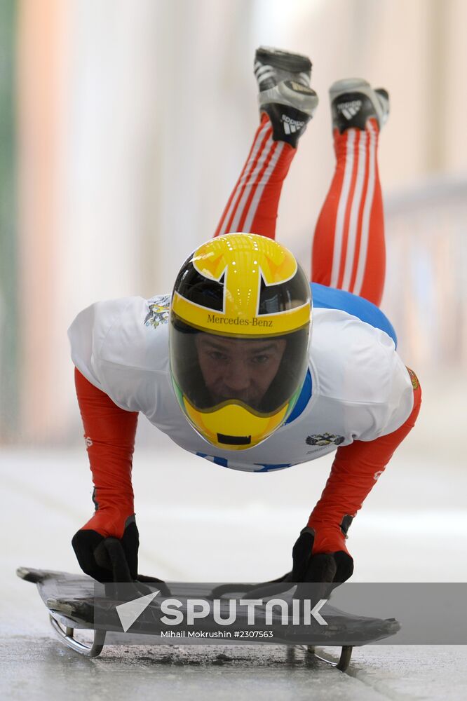 Skeleton. Russian Cup 2013