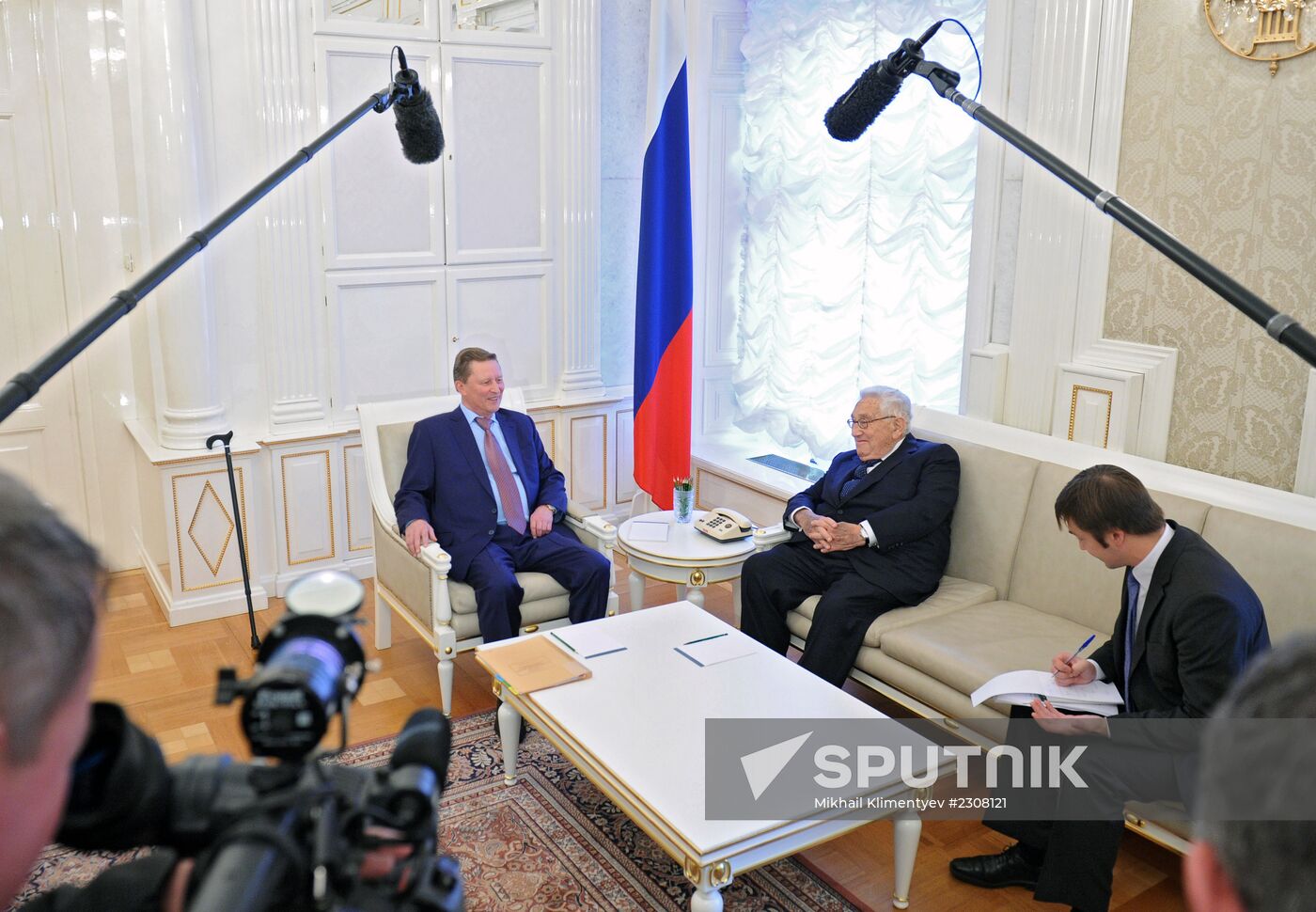 Sergei Ivanov meets with Henry Kissinger