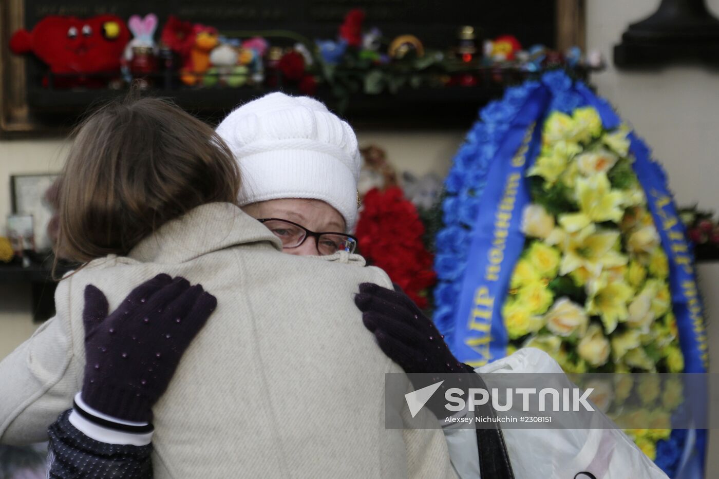 Vigil in memory of Dubrovka Theater Center tragedy
