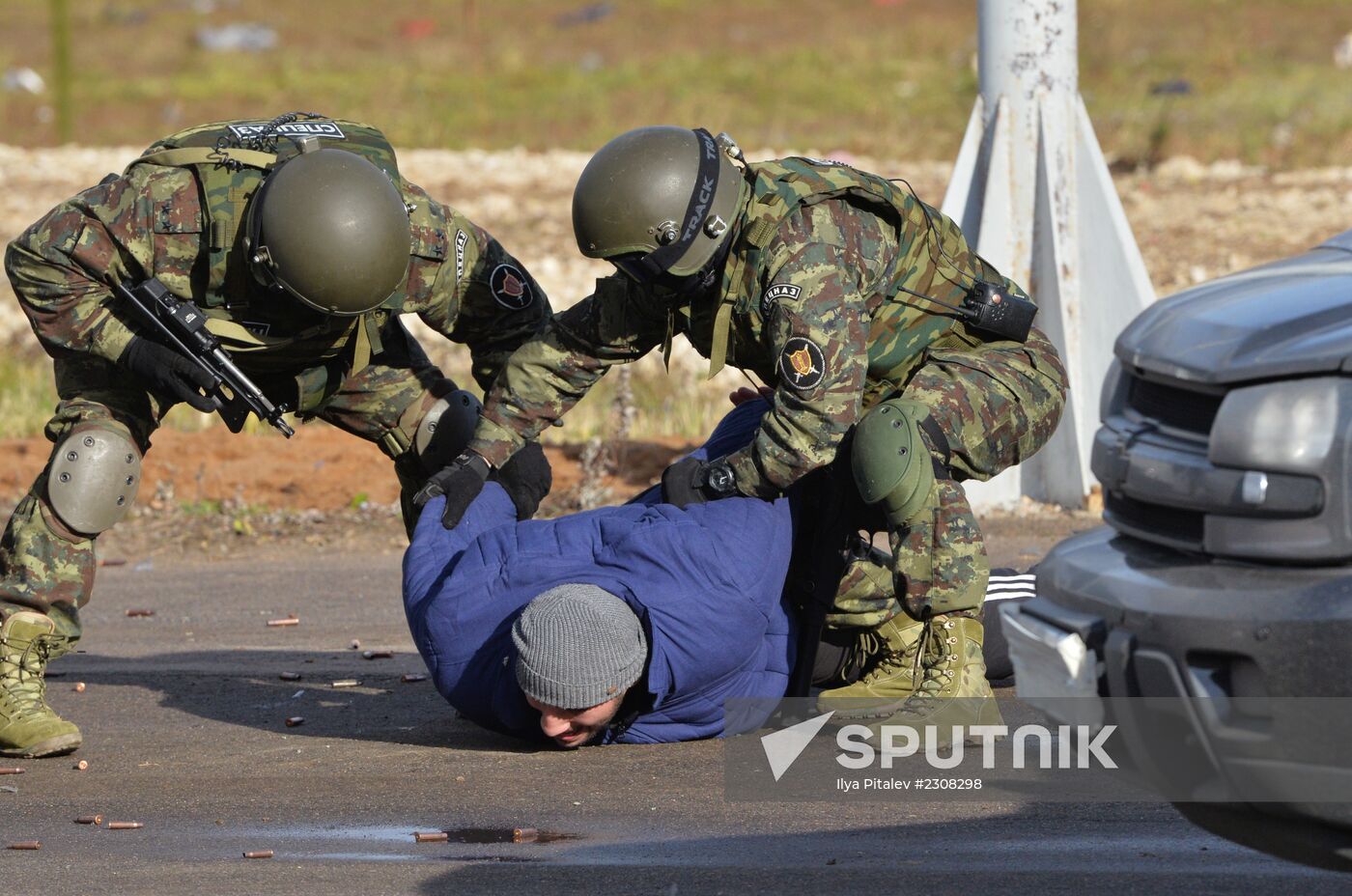 Demo show at Interpolitex 2013 exhibition
