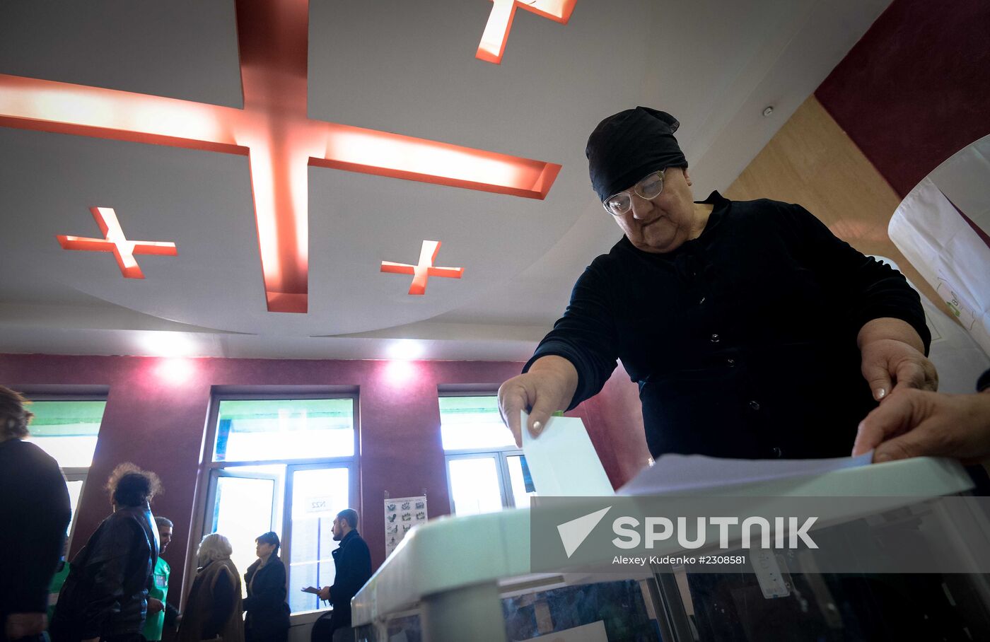 Georgia votes in presidential election