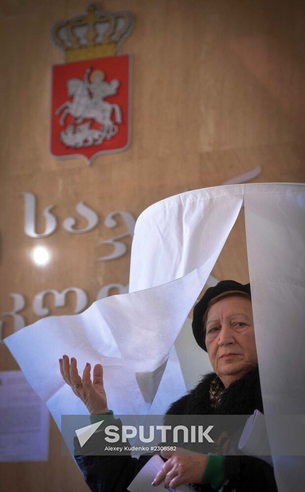 Georgia votes in presidential election